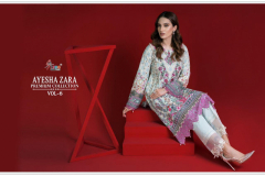Shree Fabs Ayesha Zara Premium Collection Vol 6 Cotton Pakistani Suits Design 2456 to 2461 Series (6)