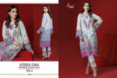 Shree Fabs Ayesha Zara Premium Collection Vol 6 Cotton Pakistani Suits Design 2456 to 2461 Series (7)