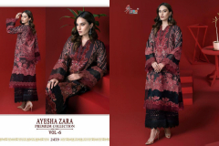 Shree Fabs Ayesha Zara Premium Collection Vol 6 Cotton Pakistani Suits Design 2456 to 2461 Series (8)