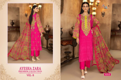 Shree Fabs Ayesha Zara Premium Collection Vol 8 Pure Cotton Pakistani Suit Collection Design 3208 to 3212 Series (10)