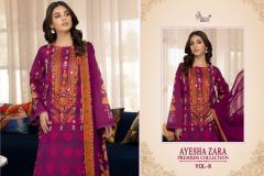 Shree Fabs Ayesha Zara Premium Collection Vol 8 Pure Cotton Pakistani Suit Collection Design 3208 to 3212 Series (2)