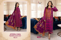 Shree Fabs Ayesha Zara Premium Collection Vol 8 Pure Cotton Pakistani Suit Collection Design 3208 to 3212 Series (4)