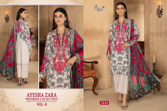 Shree Fabs Ayesha Zara Premium Collection Vol 8 Pure Cotton Pakistani Suit Collection Design 3208 to 3212 Series (7)