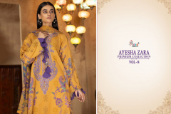 Shree Fabs Ayesha Zara Premium Collection Vol 8 Pure Cotton Pakistani Suit Collection Design 3208 to 3212 Series (8)