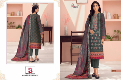 Shree Fabs Bin Saeed Lawn Collection Pakistani Salwar Suits Design 2469 to 2473 Series (12)