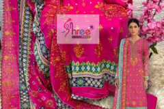 Shree Fabs Bin Saeed Lawn Collection Pakistani Salwar Suits Design 2469 to 2473 Series (3)