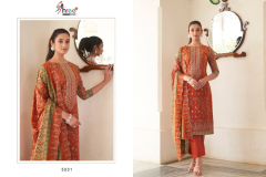 Shree Fabs Bin Saeed Lawn Collection Vol 05 Pure Lawn Print Salwar Suits Design 5001 to 5006 Series (6)