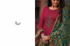 Shree Fabs Chevron Jam Cotton Printed With Embroidery Salwar Kameez 14001-14008 Series 7