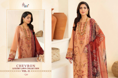 Shree Fabs Chevron Luxury Collection Vol 11 Cotton Pakistani Suits Design 2484 to 2490 Series (2)