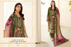 Shree Fabs Chevron Luxury Collection Vol 11 Cotton Pakistani Suits Design 2484 to 2490 Series (9)