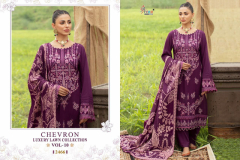 Shree Fabs Chevron Luxury Lawn Collection Vol 10 Pakistani Salwar Suits Design 2462 to 2468 Series (11)