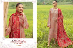 Shree Fabs Chevron Luxury Lawn Collection Vol 10 Pakistani Salwar Suits Design 2462 to 2468 Series (2)