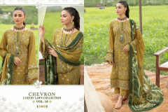 Shree Fabs Chevron Luxury Lawn Collection Vol 10 Pakistani Salwar Suits Design 2462 to 2468 Series (6)