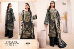Shree Fabs Chevron Luxury Lawn Collection Vol 12 Cotton Salwar Suits Collection Design 2522 to 2526 Series (2)