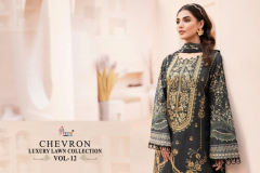 Shree Fabs Chevron Luxury Lawn Collection Vol 12 Cotton Salwar Suits Collection Design 2522 to 2526 Series (9)