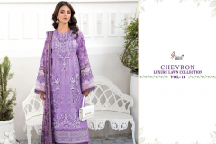 Shree Fabs Chevron Luxury Lawn Collection Vol 14 Pakistani Suit Collection Design 3028 to 3035 Series (11)