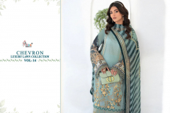 Shree Fabs Chevron Luxury Lawn Collection Vol 14 Pakistani Suit Collection Design 3028 to 3035 Series (15)