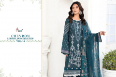Shree Fabs Chevron Luxury Lawn Collection Vol 14 Pakistani Suit Collection Design 3028 to 3035 Series (4)
