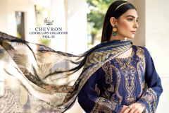 Shree Fabs Chevron Luxury Lawn Collection Vol 15 Pure Lawn Pakistani Print Salwar Suits Collection Design 3124 to 3131 Series (12)