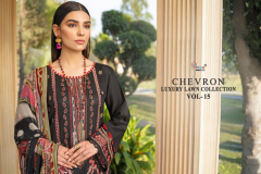 Shree Fabs Chevron Luxury Lawn Collection Vol 15 Pure Lawn Pakistani Print Salwar Suits Collection Design 3124 to 3131 Series (14)