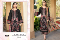 Shree Fabs Chevron Luxury Lawn Collection Vol 15 Pure Lawn Pakistani Print Salwar Suits Collection Design 3124 to 3131 Series (16)