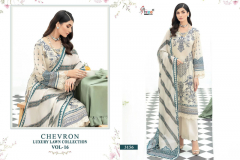 Shree Fabs Chevron Luxury Lawn Collection Vol 16 Pure Lawn Pakistani Salwar Suits Collection Design 3152 to 3159 Series (10)