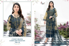 Shree Fabs Chevron Luxury Lawn Collection Vol 16 Pure Lawn Pakistani Salwar Suits Collection Design 3152 to 3159 Series (12)