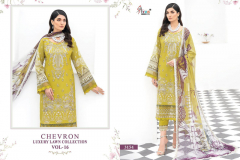 Shree Fabs Chevron Luxury Lawn Collection Vol 16 Pure Lawn Pakistani Salwar Suits Collection Design 3152 to 3159 Series (14)