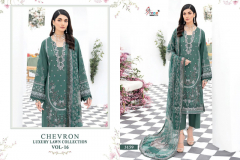 Shree Fabs Chevron Luxury Lawn Collection Vol 16 Pure Lawn Pakistani Salwar Suits Collection Design 3152 to 3159 Series (15)