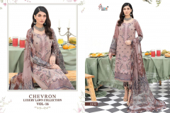 Shree Fabs Chevron Luxury Lawn Collection Vol 16 Pure Lawn Pakistani Salwar Suits Collection Design 3152 to 3159 Series (18)