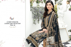 Shree Fabs Chevron Luxury Lawn Collection Vol 16 Pure Lawn Pakistani Salwar Suits Collection Design 3152 to 3159 Series (2)