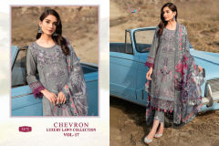 Shree Fabs Chevron Luxury Lawn Collection Vol 17 Pure Cotton Pakistani Suits Collectopn Design 3166 to 3173 Series (15)