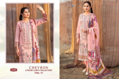 Shree Fabs Chevron Luxury Lawn Collection Vol 17 Pure Cotton Pakistani Suits Collectopn Design 3166 to 3173 Series (6)