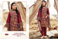Shree Fabs Chevron Luxury Lawn Collection Vol 17 Pure Cotton Pakistani Suits Collectopn Design 3166 to 3173 Series (7)