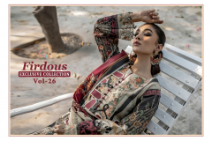 Shree Fabs Firdous Collection Vol 26 Cotton Print Pakistani Suits Collection Design 2559 to 2566 Series (12)