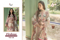 Shree Fabs Firdous Collection Vol 26 Cotton Print Pakistani Suits Collection Design 2559 to 2566 Series (17)