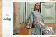 Shree Fabs Firdous Exclusive Collection Vol 14 Pure Lawn Cotton Salwar Kameez 10