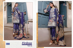 Shree Fabs Firdous Exclusive Collection Vol 14 Pure Lawn Cotton Salwar Kameez 13