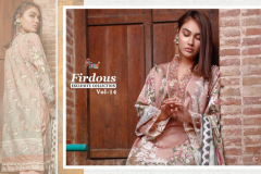 Shree Fabs Firdous Exclusive Collection Vol 14 Pure Lawn Cotton Salwar Kameez 15