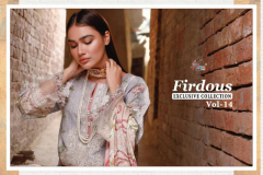 Shree Fabs Firdous Exclusive Collection Vol 14 Pure Lawn Cotton Salwar Kameez 4