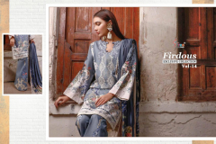 Shree Fabs Firdous Exclusive Collection Vol 14 Pure Lawn Cotton Salwar Kameez 5