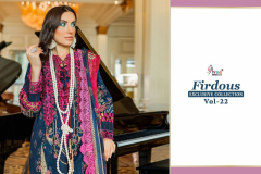 Shree Fabs Firdous Exclusive Collection Vol 22 Cotton Pakistani Suits Design 2438 to 2445 Series (13)