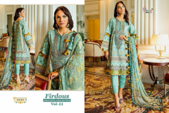 Shree Fabs Firdous Exclusive Collection Vol 22 Cotton Pakistani Suits Design 2438 to 2445 Series (16)