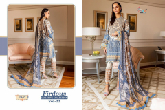 Shree Fabs Firdous Exclusive Collection Vol 22 Cotton Pakistani Suits Design 2438 to 2445 Series (9)