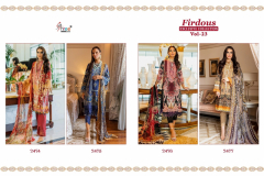 Shree Fabs Firdous Exclusive Collection Vol 23 Cotton Pakistani Suits Design 2474 to 2477 Series (10)