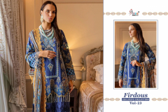 Shree Fabs Firdous Exclusive Collection Vol 23 Cotton Pakistani Suits Design 2474 to 2477 Series (2)