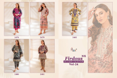 Shree Fabs Firdous Exclusive Collection Vol 24-Nx Pakistani Salwar Suits Collection Design 2478 to 281 Series (10)