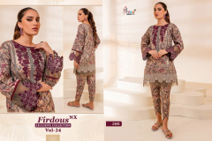 Shree Fabs Firdous Exclusive Collection Vol 24-Nx Pakistani Salwar Suits Collection Design 2478 to 281 Series (11)