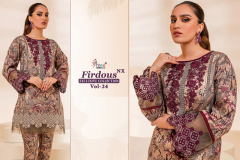 Shree Fabs Firdous Exclusive Collection Vol 24-Nx Pakistani Salwar Suits Collection Design 2478 to 281 Series (4)