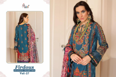 Shree Fabs Firdous Exclusive Collection Vol 27 Pure Cotton Pakistani Suits Collection Design 3008 to 3015 Series (17)